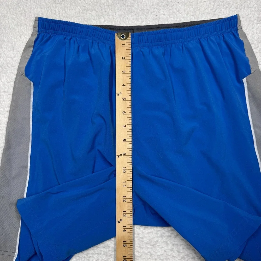 Nike‎ Dry Fit Running Shorts Blue with Liner Drawstring Performance Men's Size M